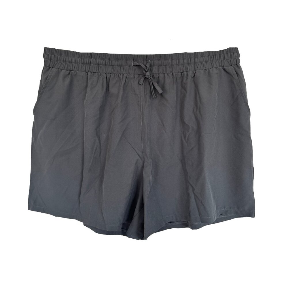 NWOT Tyomi 3X GRAY Women's Active Woven Running Shorts